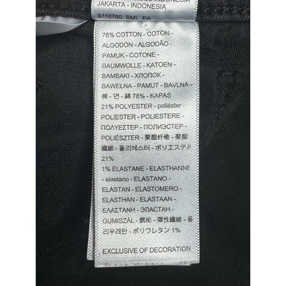 Levi's 315 Women's Shaping Bootcut Black Stretch Denim Jeans - 30x30 (30x29) - Picture 5 of 6